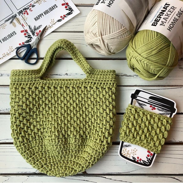 Bean Bag with Bonus Cozy PDF Crochet Pattern