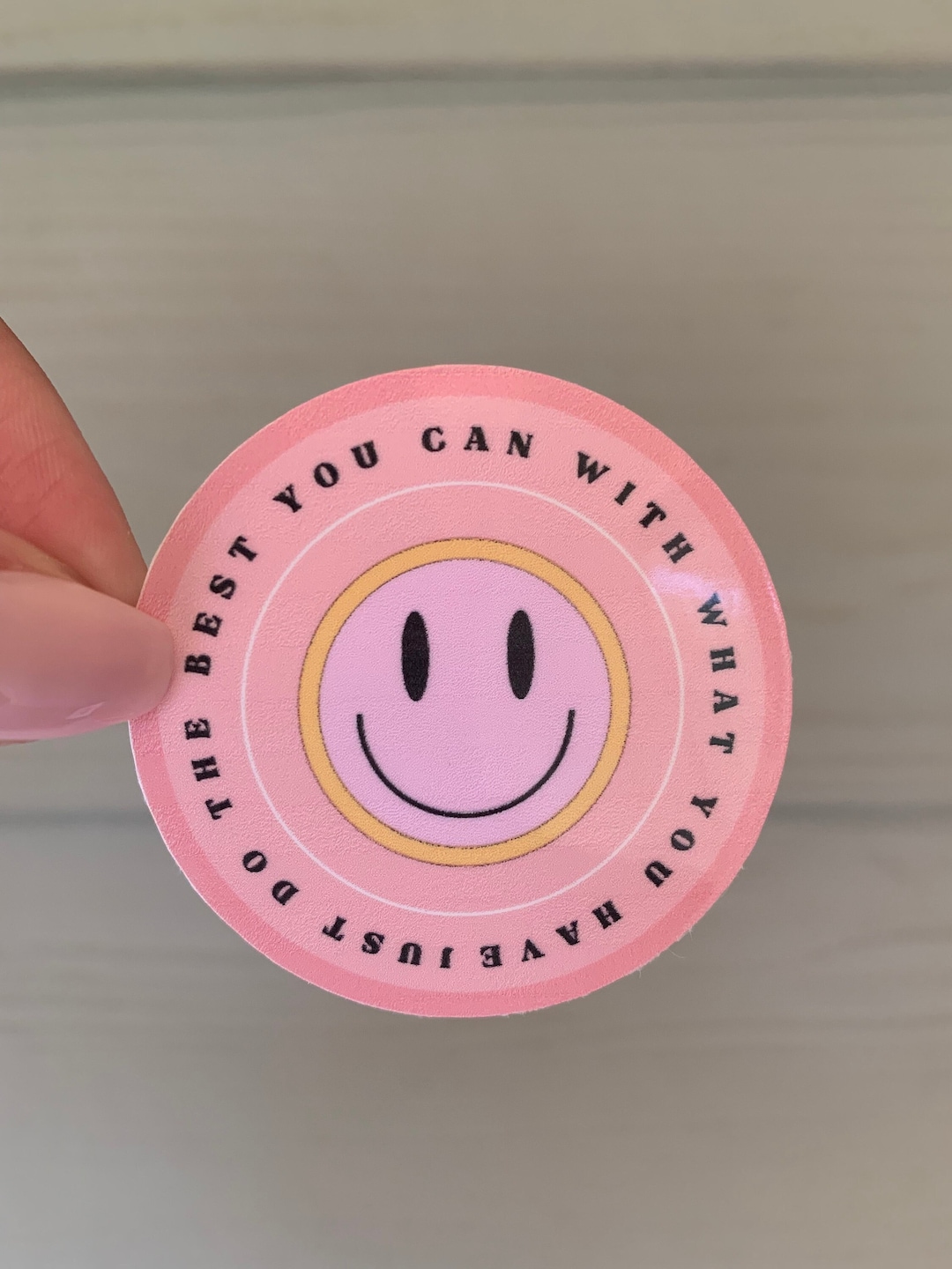 Happy Sticker SLP/SLPA Sticker for Laptop, Coffee Mug, Cup, Notebook ...