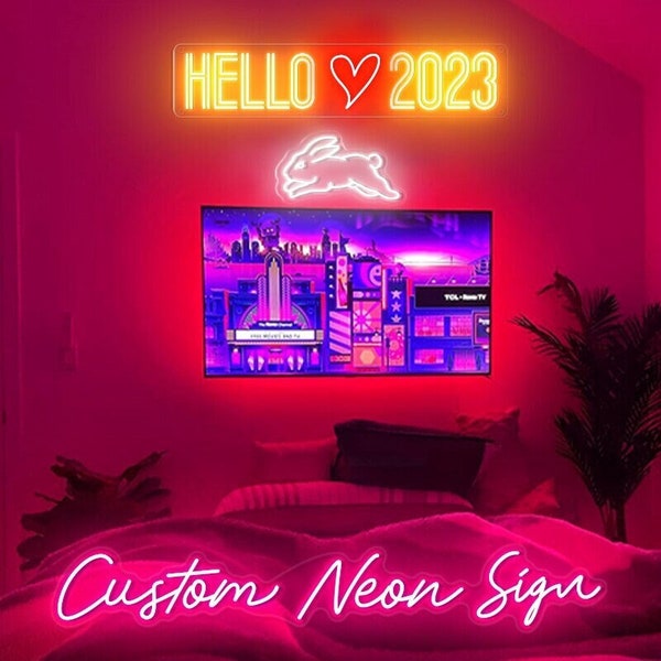 Retro Neon Sign - Etsy