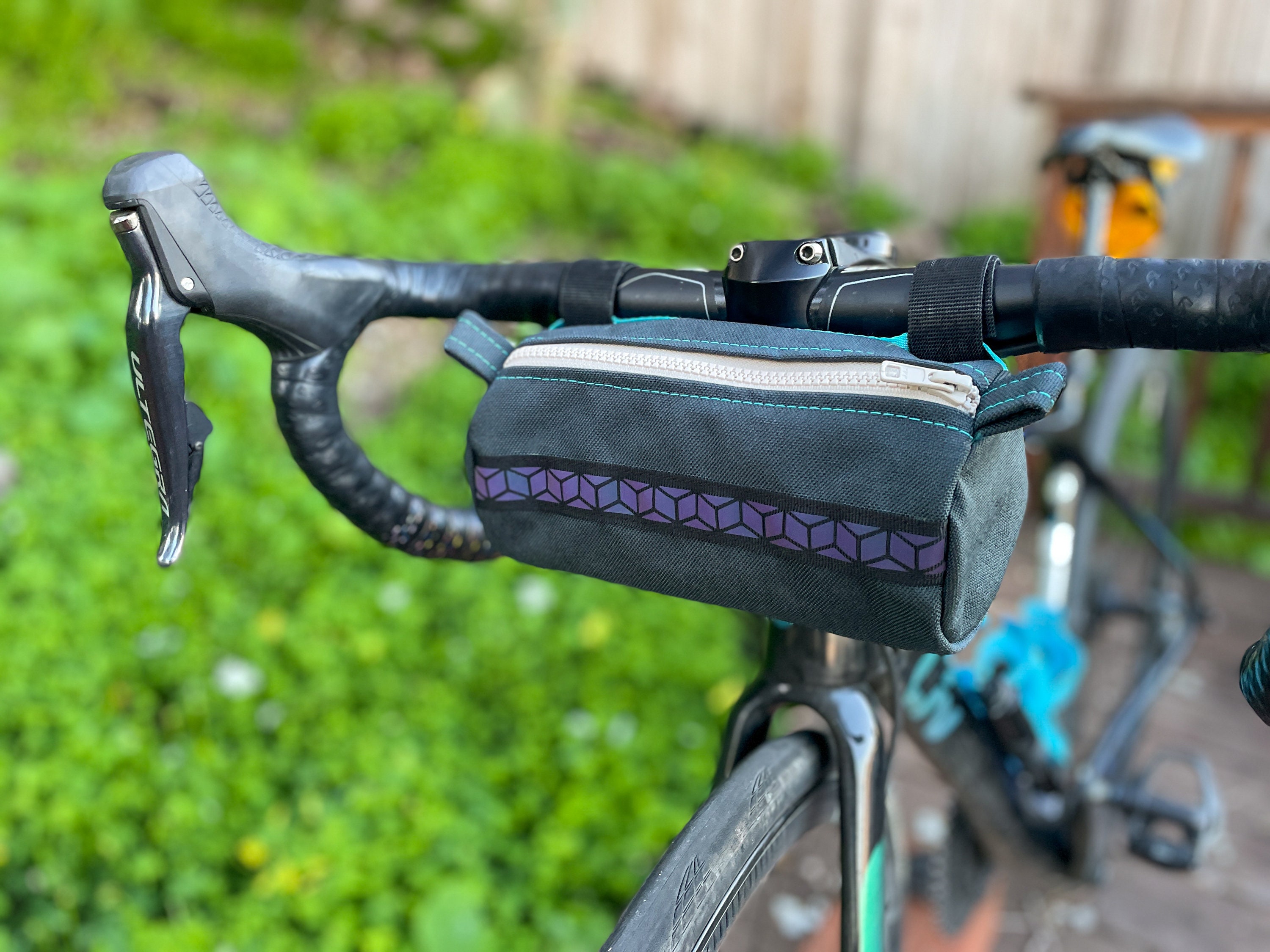 Bike Burrito Bag Handlebar Bag for Bikepacking Gravel Etsy