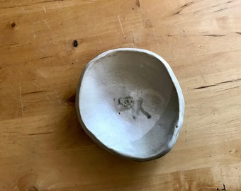 Ceramic Jewelry Dish, Hand Made