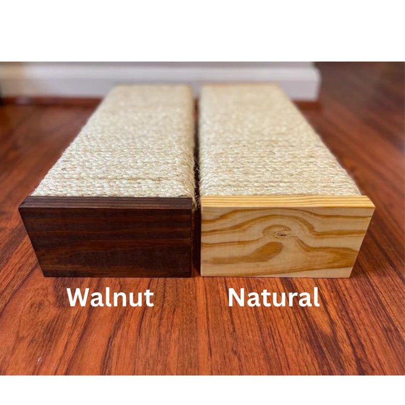 Cat Scratching Post Modern Wood Cat Scratching Post Floor Etsy