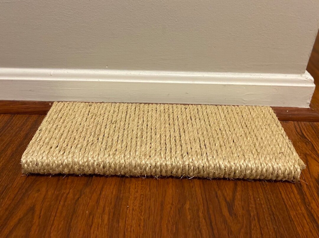 Cat Scratching Post, Floor Cat Scratcher, Sisal Cat Scratcher, Handmade