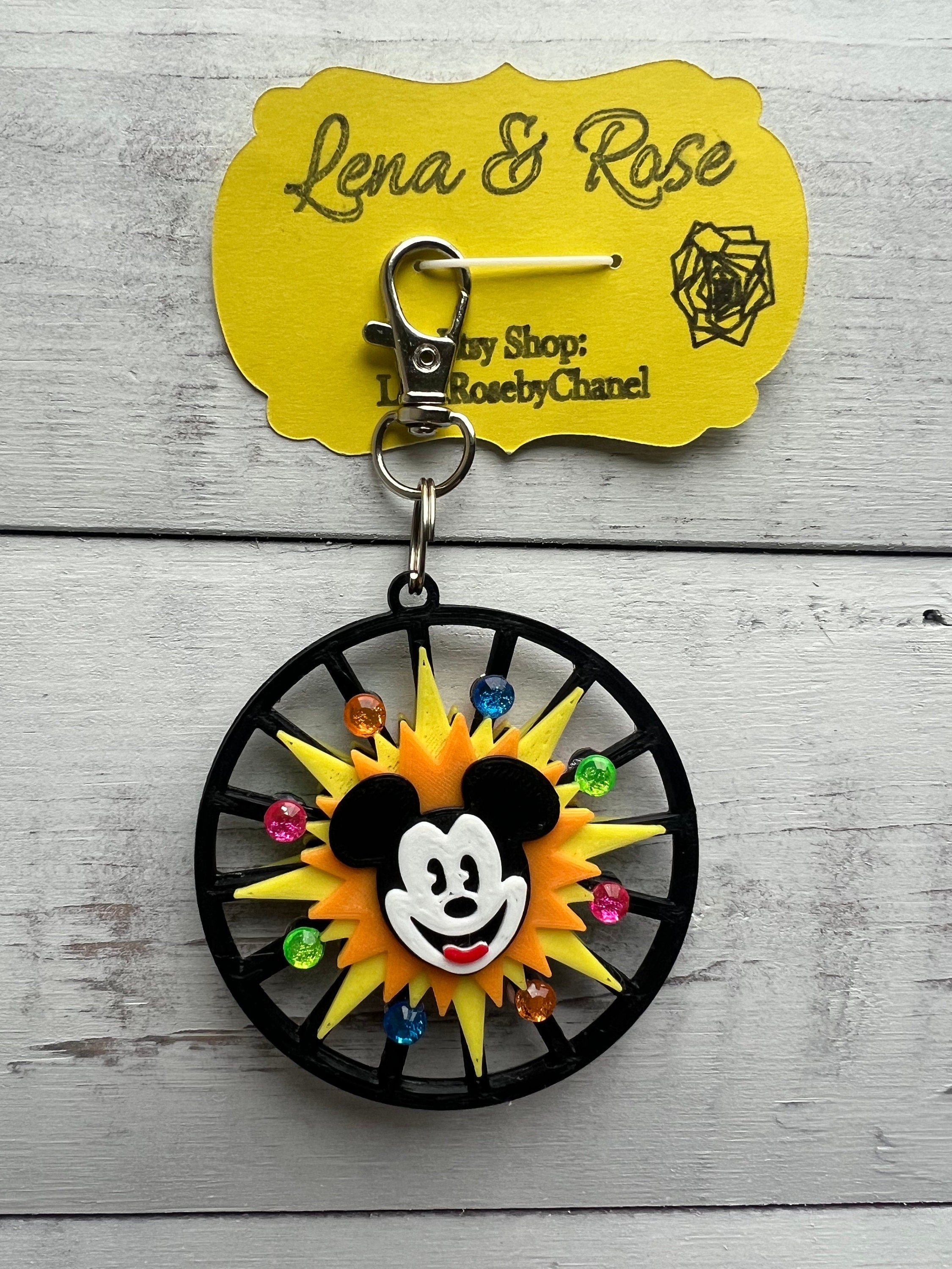 Zipper Repair Charms, Mickey Mouse Zipper Pull Repair Charm Rustic Gold -  for Repair or Decorate Shoes, Purses, Keychains + More