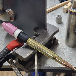 50 Cal BMG Bullet Tig Welding Back Cap, Welding Accessories, Tig Welding Tools, Welding Supplies, Tig Welding Gear, Welding Dad Gift