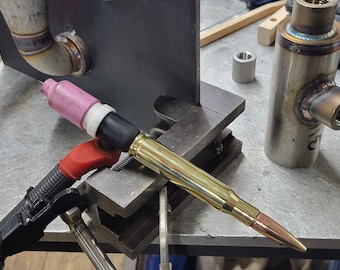 50 Cal BMG Bullet Tig Welding Back Cap, Welding Accessories, Tig Welding Tools, Welding Supplies, Tig Welding Gear, Welding Dad Gift