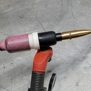 50 Cal BMG Bullet Tig Welding Medium Back Cap, Welding Accessories, Tig Welding Tools, Welding Supplies, Tig Welding Gear, Welding Gift