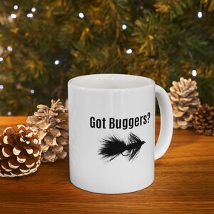 Wooly Bugger Fly Fishing Mug