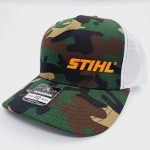 Stihl Hat Camo Etsy