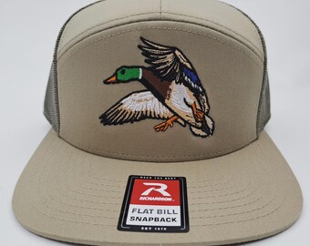Deep Sea 90s Black Pond Pompano Fish Flat Bill Mesh Snapback Embroidered Cap Hat Black Pond Pompano Fish Flat Bill Mesh Snapback Embroidered  main image 3