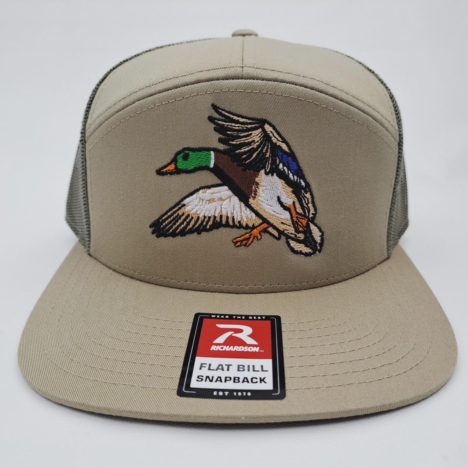 Duck Hunting Flat Bill Hats - Etsy display picture 1