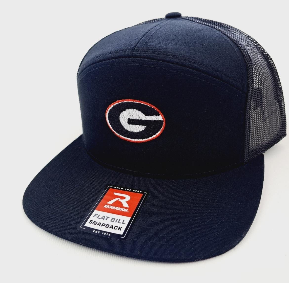 Bulldogs Richardson 168 Trucker Cap Hat Mesh Snapback Black  display picture 2