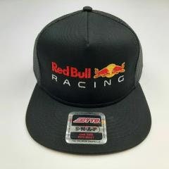 Retro Vintage Style F1 Prix Racing Red Bull Flat Bill Snapback Black Embroidered Handmade | Accessories | F Racing Retro Vintage Style  main image 2