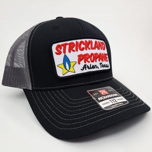 Richardson 112 Strickland Propane Embroidered Patch Mesh Snapback Cap Hat