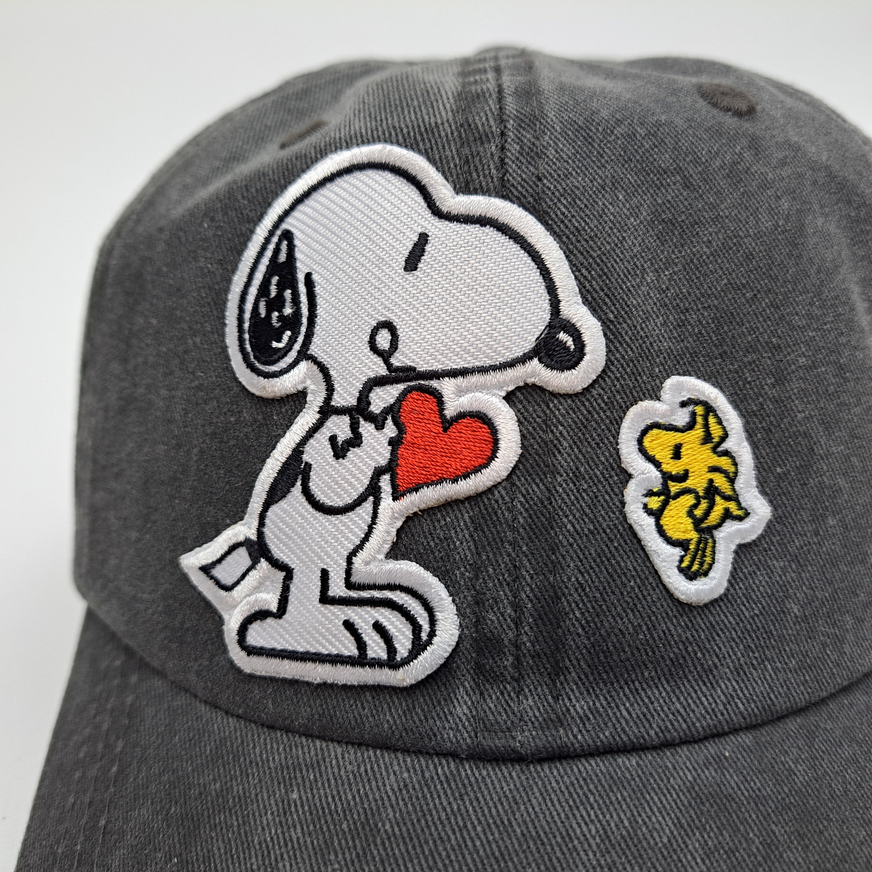 Valentines Day Snoopy & Woodstock Embroidered Patch Hat Cap  display picture 1