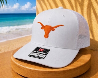 Longhorns Richardson 112 Trucker Hat Mesh Snapback