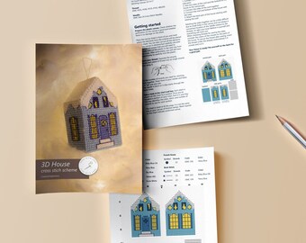 POINT DE CROIX livret la maison des souris EUR 4,50 - PicClick FR