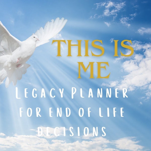 End Of Life Planner Log Book For Last Wishes Comprehensive End of Life Planning Workbook and Guide for Peaceful Transition and Final Wishes