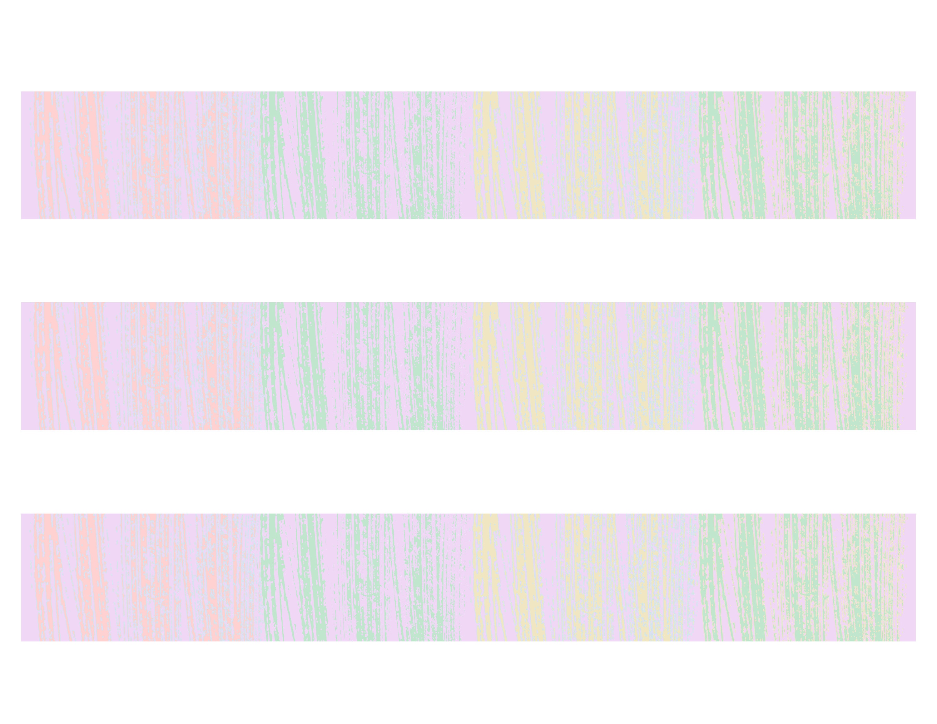 Rainbow Bulletin Board Borders Classroom Borders Pastel Etsy