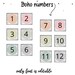 Printable Classroom Calendar Numbers, Square Number Cards, Printable Number Posters, Cubby ...