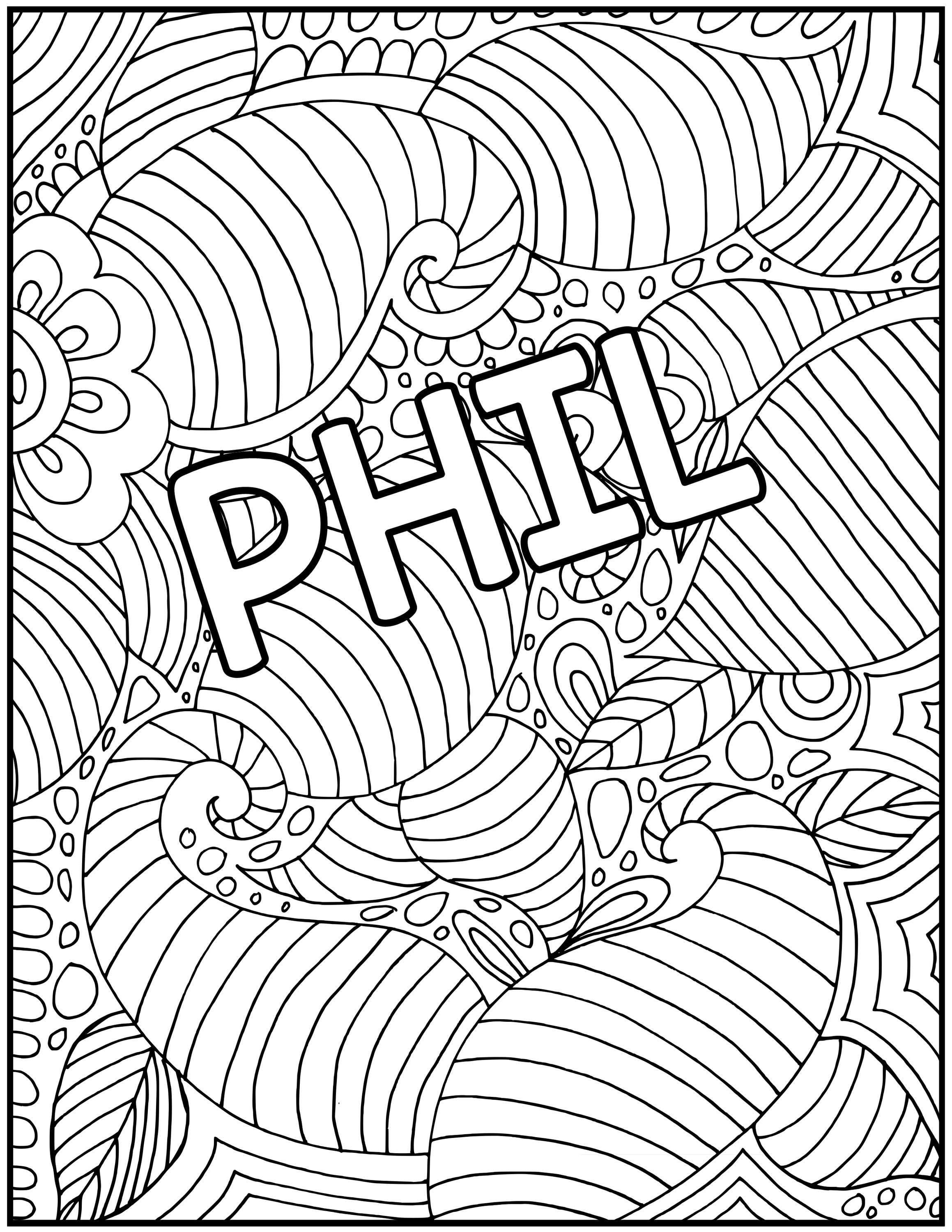 Pat Name Colouring In Custom Name Coloring Pages: Printable Kids Activity (PDF & PPTX) - Etsy