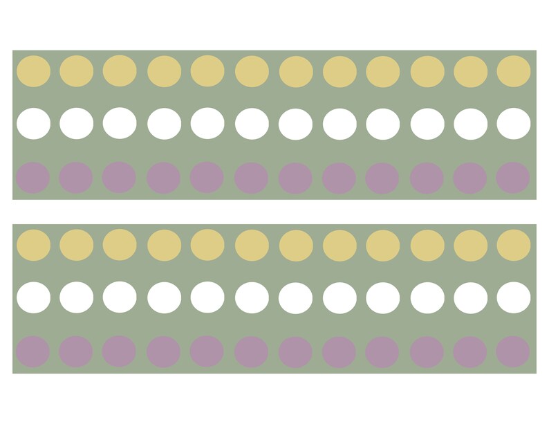 Bulletin Board Borders, Printable Bulletin Board Borders, Neutral