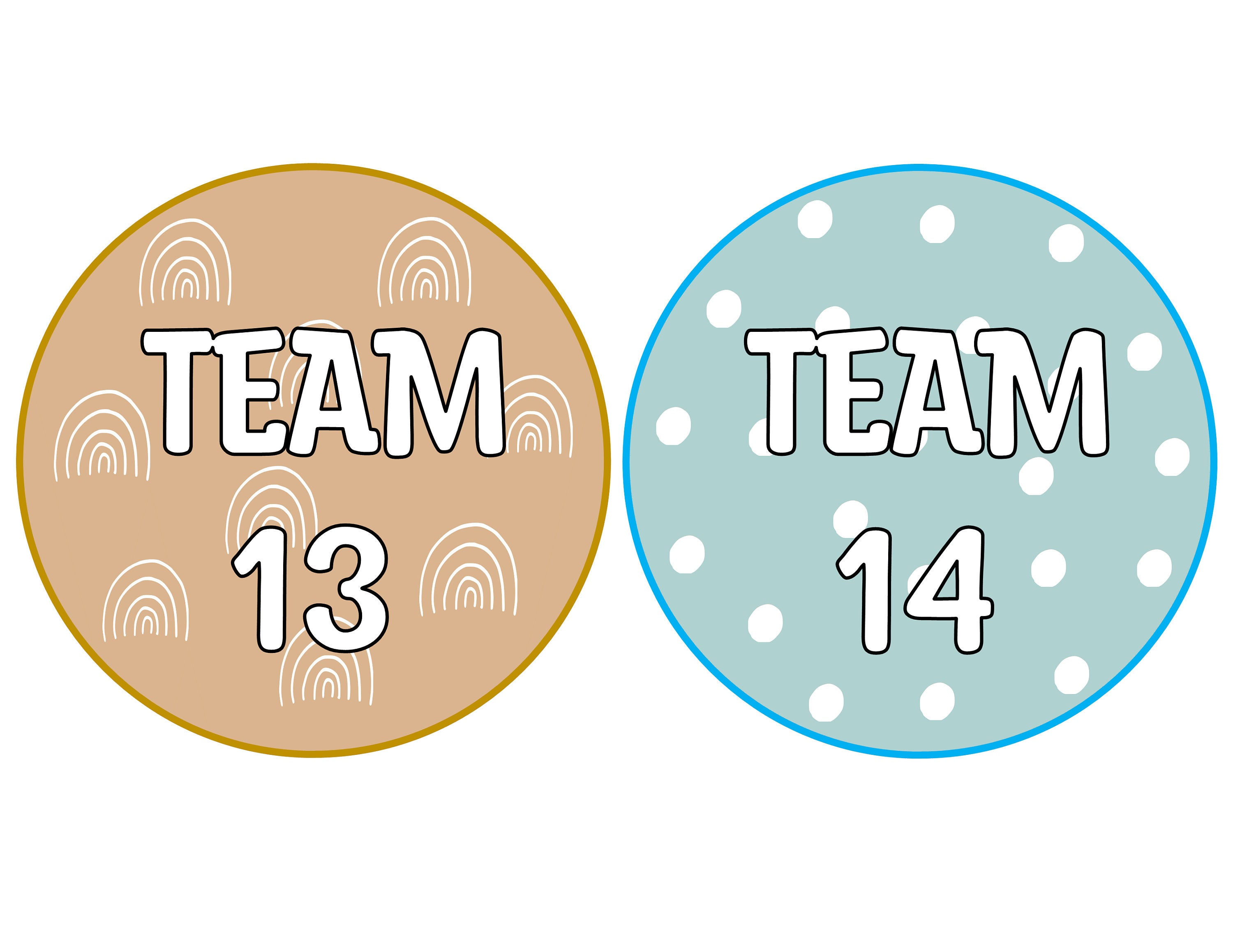 Classroom Table Numbers Printable Table Numbers Round Etsy Canada