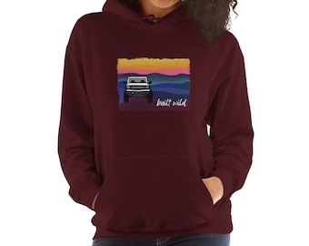 Sweat à capuche Ford Bronco unisexe, sweat-shirt Bronco pour femmes, sweat à capuche Bronco pour homme