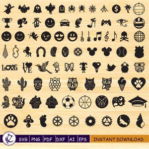Earrings templates SVG, ai, eps Leather Wooden jewelry Leather earrings svg, Wooden earrings DXF, Laser cut Cutting File, Cricut, Silhouette