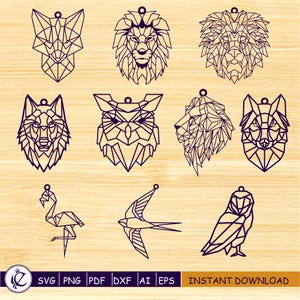Earrings templates SVG, ai, eps Leather Wooden jewelry Leather earrings svg, Wooden earrings DXF, Laser cut Cutting File, Cricut, Silhouette