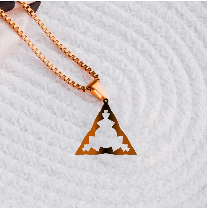 Pendent Triangle Pattern Geometric Triangle Pendant SVG Bundle | Abstract DXF Files for Laser ...