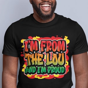 St. Louis Pride T-Shirt: &quot;I&#39;m From the Lou&quot; Graffiti Tee