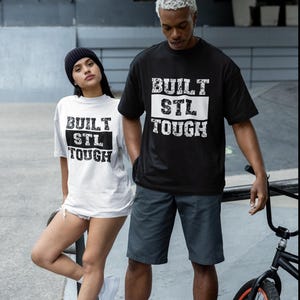 Built STL Tough Shirt SVG: St. Louis Graffiti Art (Digital Download)