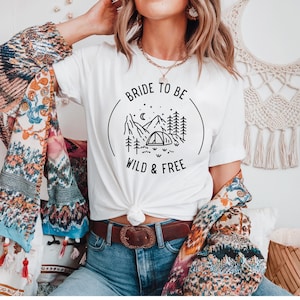 Camp Bachelorette Camping, adventure themed / Cabin PNG/SVG Design for Bride & Bridal Party T-Shirts and Accessories Digital Download