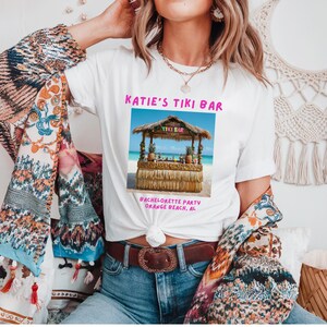 Tiki bar bachelorette, beach Bachelorette Party PNG/SVG Design for Bride & Bridal Party T-Shirts, Accessories, tropical Adventure theme bach