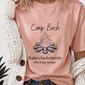 Camp bachelorette, Camping Bachelorette Party PNG/SVG Design for Bride & Bridal Party T-Shirts, Accessories, Cabin Adventure theme bach