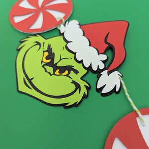 The Grinch Banner/garland - Etsy Canada