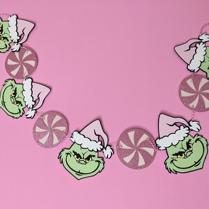 The Grinch Banner/garland - Etsy Canada