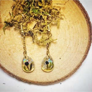 Real Mushroom earrings