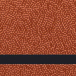 May include: A brown leather background with a black stripe across the middle.