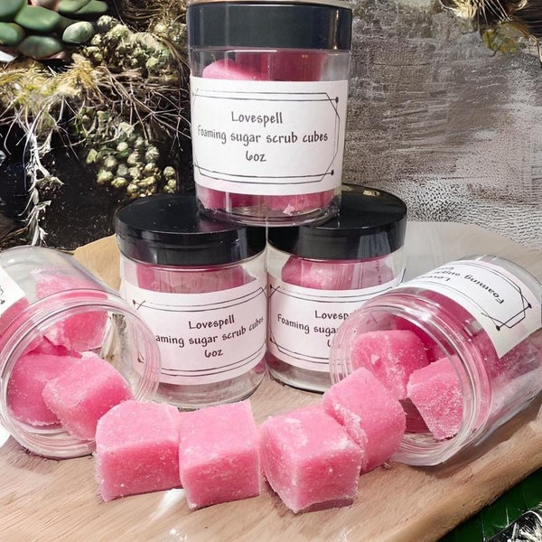 Sugar Scrub Cubes Etsy