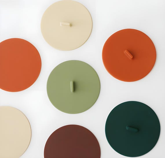 Minimalist Silicone Cup Lid: Anti-Dust, Heat-Resistant Mug Cover