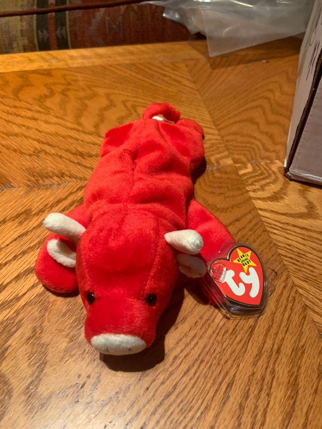 Tabasco the Bull Beanie Baby Etsy