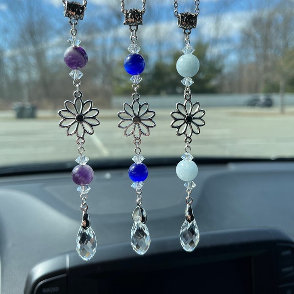 Crystal Car Charm Etsy