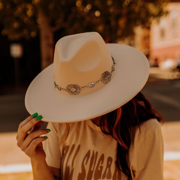 Concho Band Western Hat