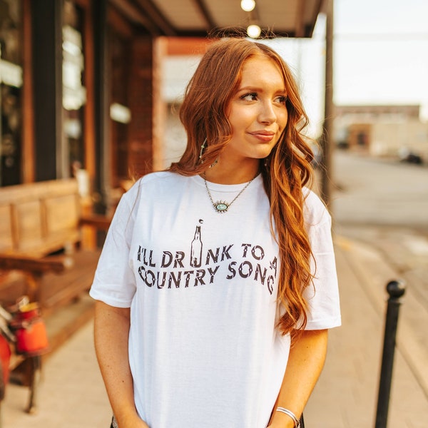 I Ll Drink To A Country Song Chic Clothing - Etsy
