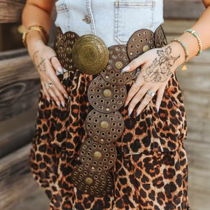 Boho Disc Belt - Etsy display picture 3