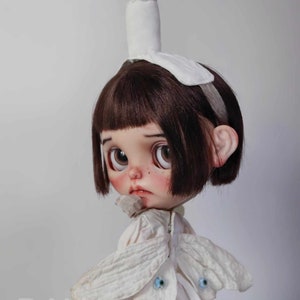 Candle headwear+Dress+Socks Neo Blythe Clothes ob24 ob22 Azone,1/6 Bjd Doll Clothes,Blythe Hat,Blythe Skirt,Blythe Dress