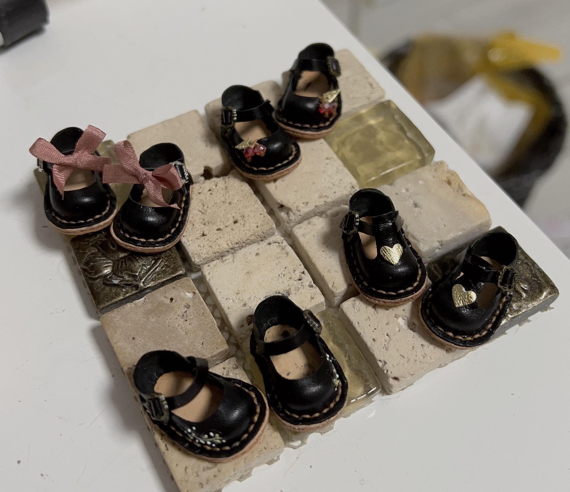 Ręcznie robione skórzane buty dla lalek: Blythe, Azone S, OB22/OB24