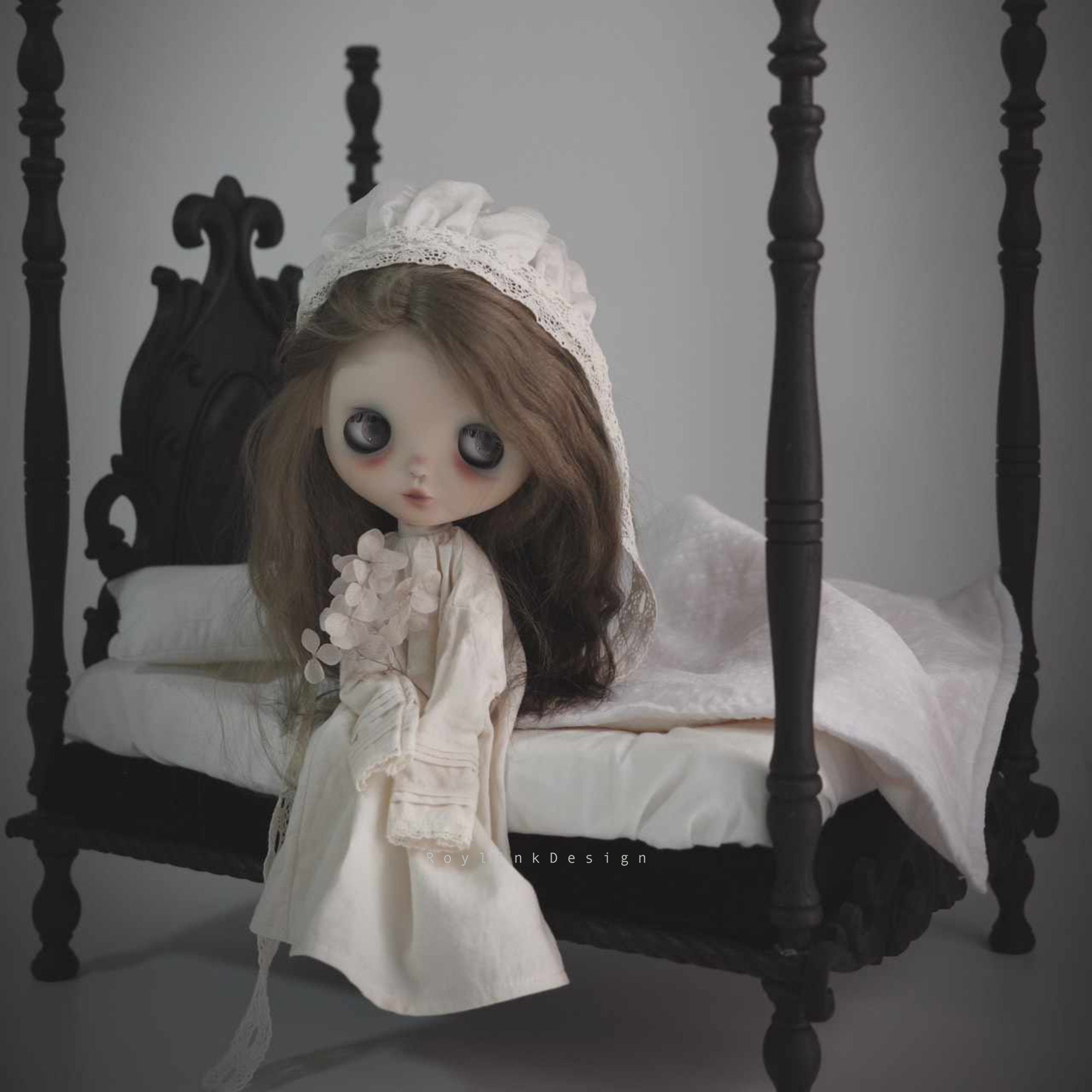 Blythe - Ropa de muñeca para muñeca Blythe de 11.8 in 1/6 Bjd Dolls Azone  ICY Licca Doll (camiseta gris)